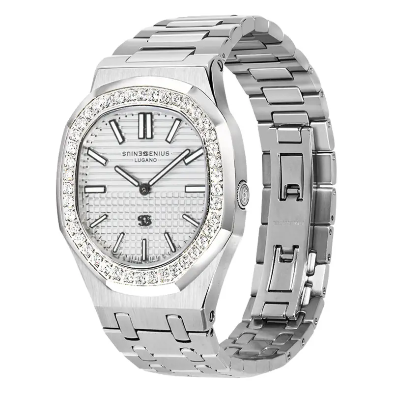 Genius Genie 36 Saint Moritz diamond watch