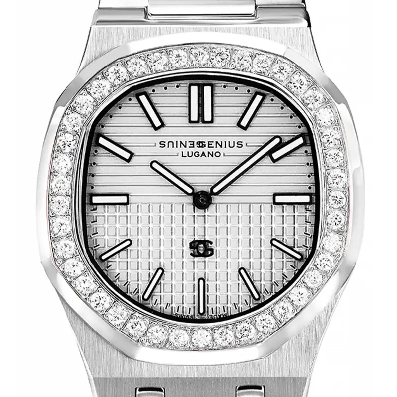 Genius Genie 36 Saint Moritz diamond watch