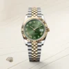 Rolex Datejust 36mm 126233 olive dial watch